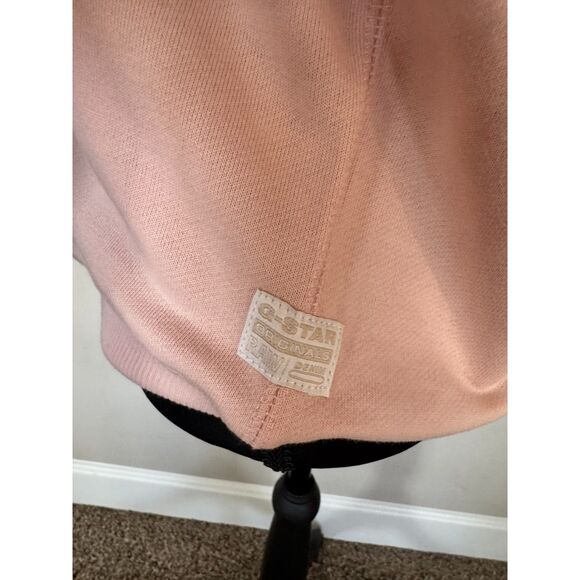 G-Star RAW NWT Women’s Pink Premium Core Sweatshirt M | Chest 22" Length 24" - Picture 8 of 8
